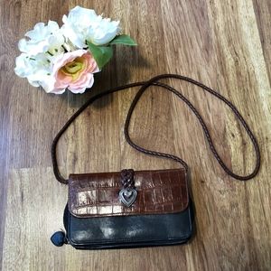 Vintage Crossbody Wallet